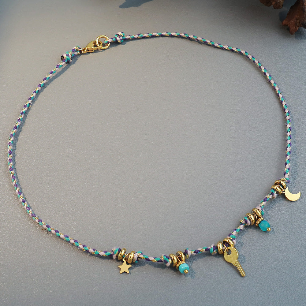 Wish Trail Handwoven Necklace