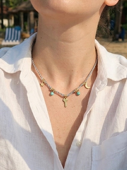 Wish Trail Handwoven Necklace