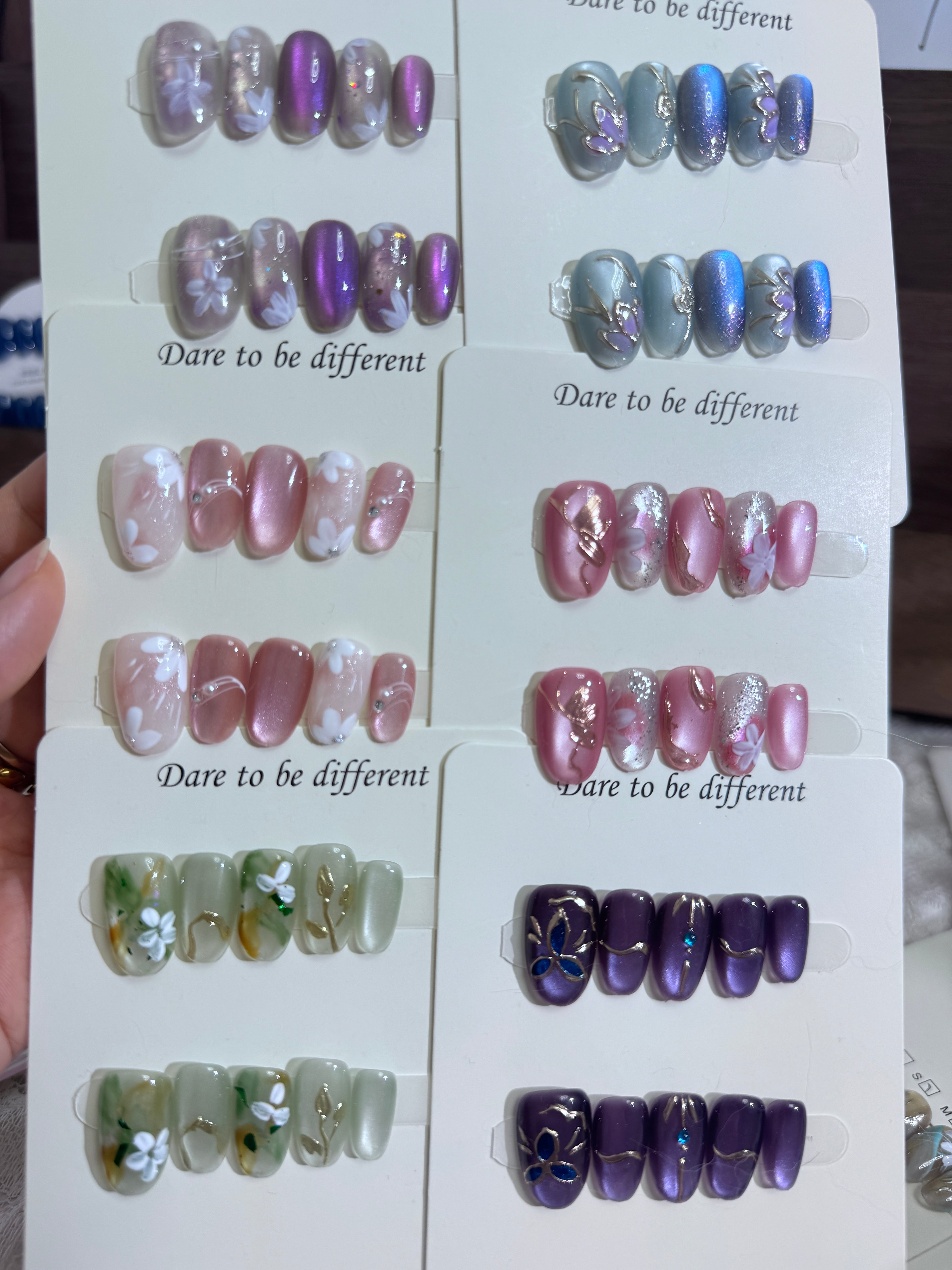 Handpainted PressOn Nails