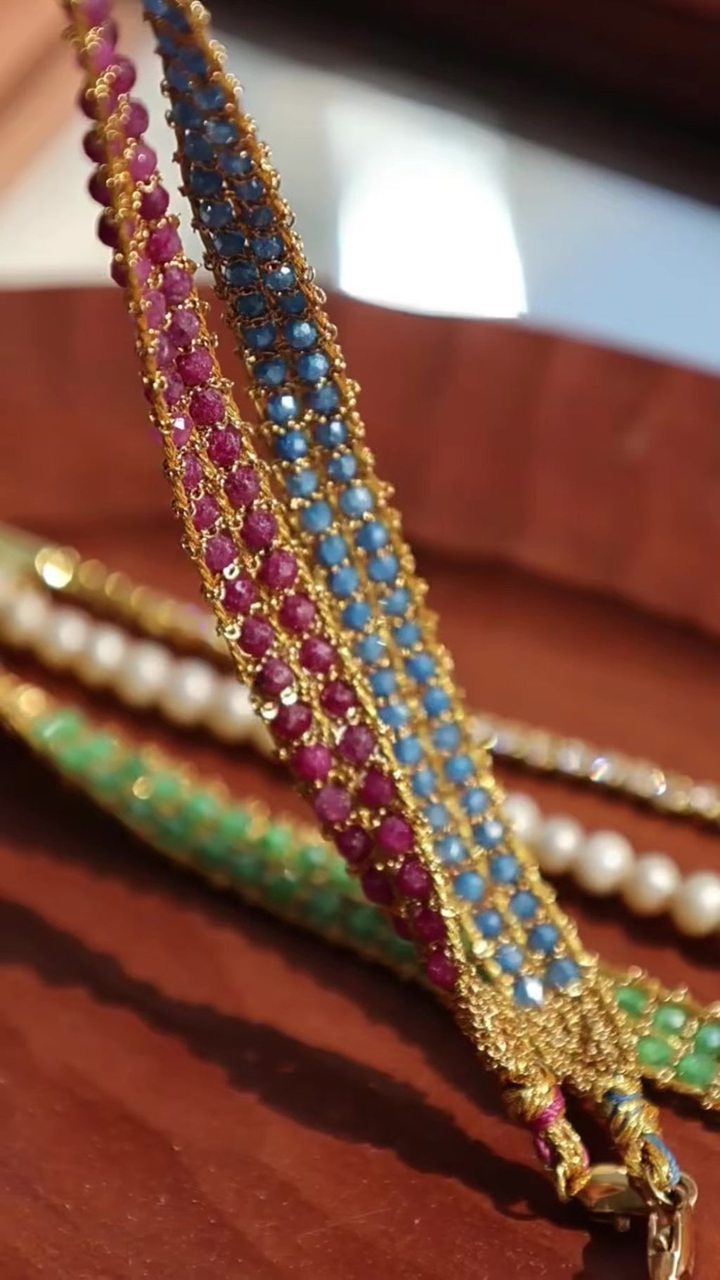 Soft Echo Handwoven Beaded Bracelet