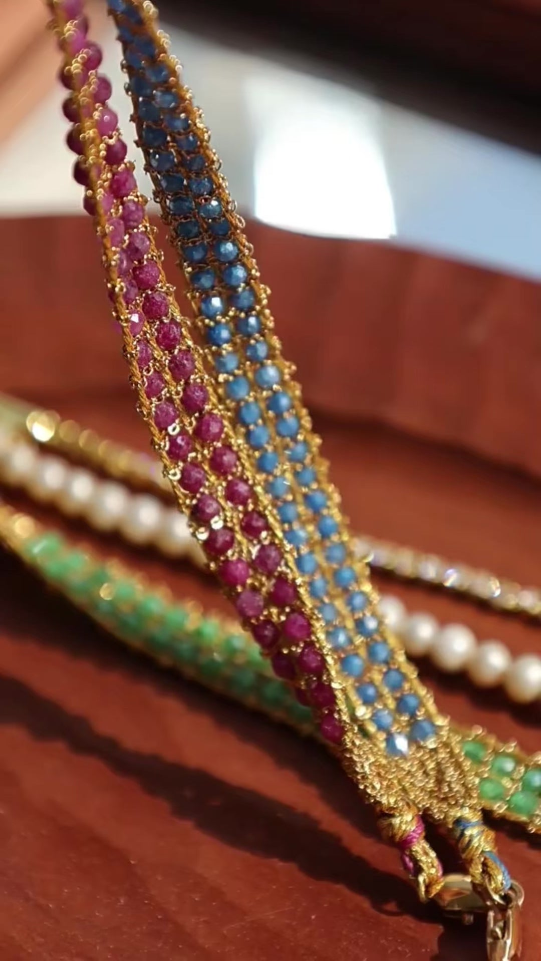 Soft Echo Handwoven Beaded Bracelet
